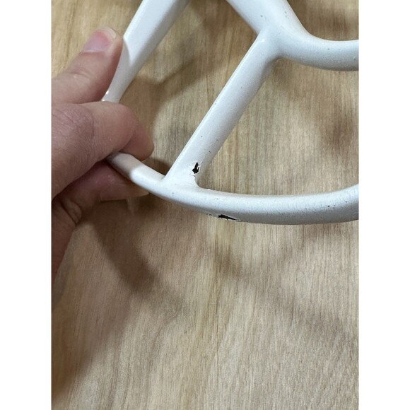 KitchenAid Stand Mixer Flat Beater Attachment White Coated Tilt Head K45 KSM90 - Picture 3 of 5